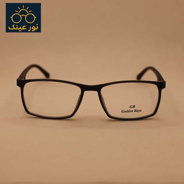 عینک طبی برند گلدن ریس (golden rays) مدل مستطیلی کد 0201070