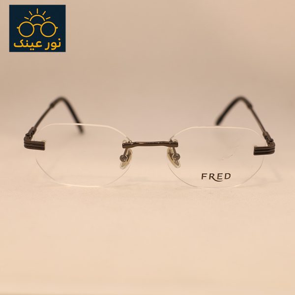 عینک طبی بدون فریم برند FRED کد 011