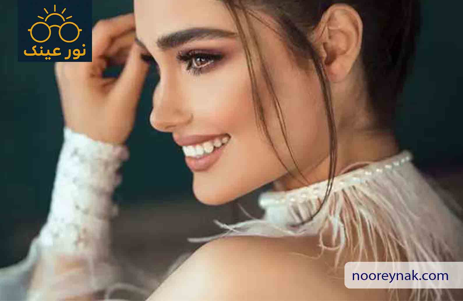 خرید بهترین رنگ لنز برای عروس در شهریار