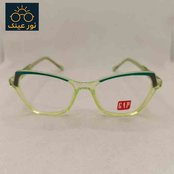 عینک طبی زنانه کائوچویی برند Gap مدل ویفر کت کد 01