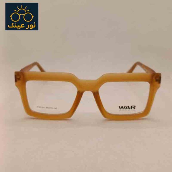عینک طبی برند WAR مدل مستعطیلی کد 9301044918140